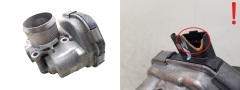 Przepustnica Powietrza Citroen Peugeot 9673534480 1.6 HDI Delphi 2521