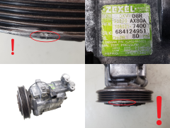 Kompresor Klimatyzacji 92600AX80A 506021-74000 Nissan 