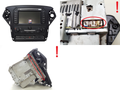 Nawigacja Radio Ford Mondeo BS7T-18K931-EC BS7T-19H449-CAA