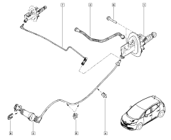 Pompa Sprzęgła Oryginał Megane Scenic IV Espace V Talisman 1.6 dCi 306109469R Pompa Sprzęgła Oryginał Megane Scenic IV Espace V Talisman 1.6 dCi 306109469R