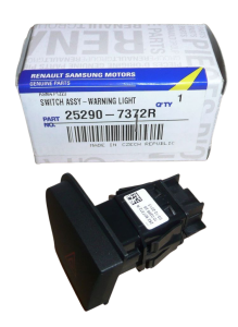 Przełącznik Awaryjnych Oryginał Renault Clio 4 Captur 252907372R