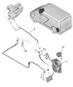 Instalacja Wnętrza Oryginał Jumper Boxer Ducato 3 643653