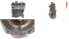 Silnik Diesel 1.5 DCI K9KA636 K9K636 Renault Megane 3 Kangoo 2 100014420R S2