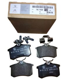 Klocki Hamulcowe Przód Oryginał 1616872480 Citroen Peugeot