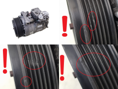 Kompresor Klimatyzacji A0012302811 7SEU17C Denso Mercedes-Benz