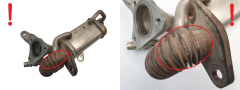 Chłodnica Spalin 147357324R 1.5DCI Renault Dacia Nissan