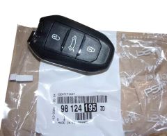 Kluczyk Nowy Oryginał 98124195ZD Peugeot