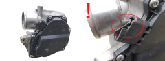 Przepustnica Powietrza EGR Fiat Opel 55260126 HU150600-0020 1.3 CDTI 3057