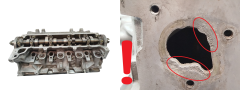 Głowica Silnika 7760 F2 7701473181 1.5 DCI Renault Nissan S79