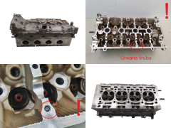 Głowica Silnika 1640 7701475605 2.0 16v Turbo F4R796 Renault