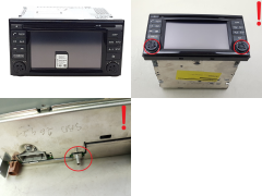Nawigacja Radio Nissan Juke 25915BV80A 259204EA0B Bosch